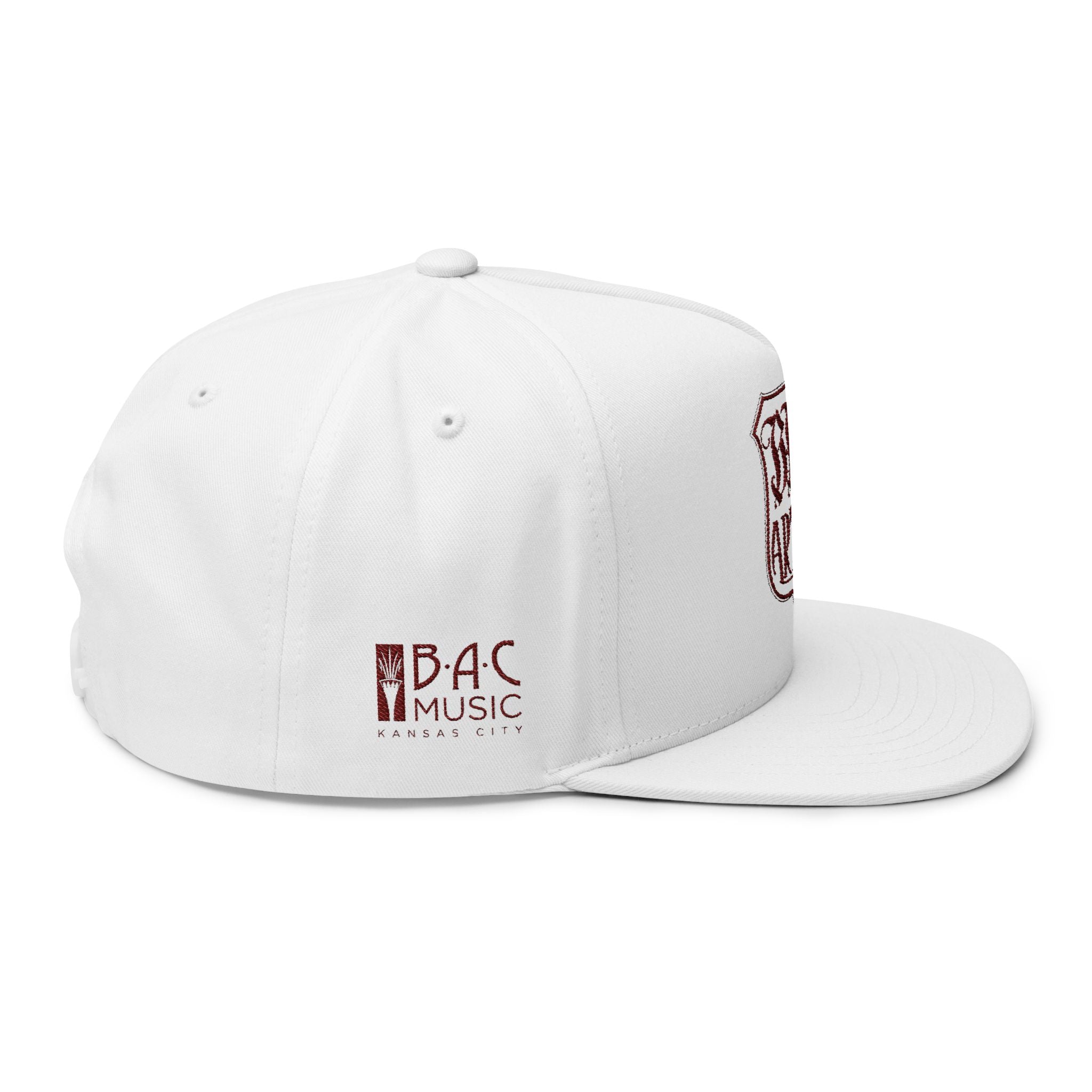 BAC Flat Bill Cap — Embroidered 'Hat Artist' Crest Snapback