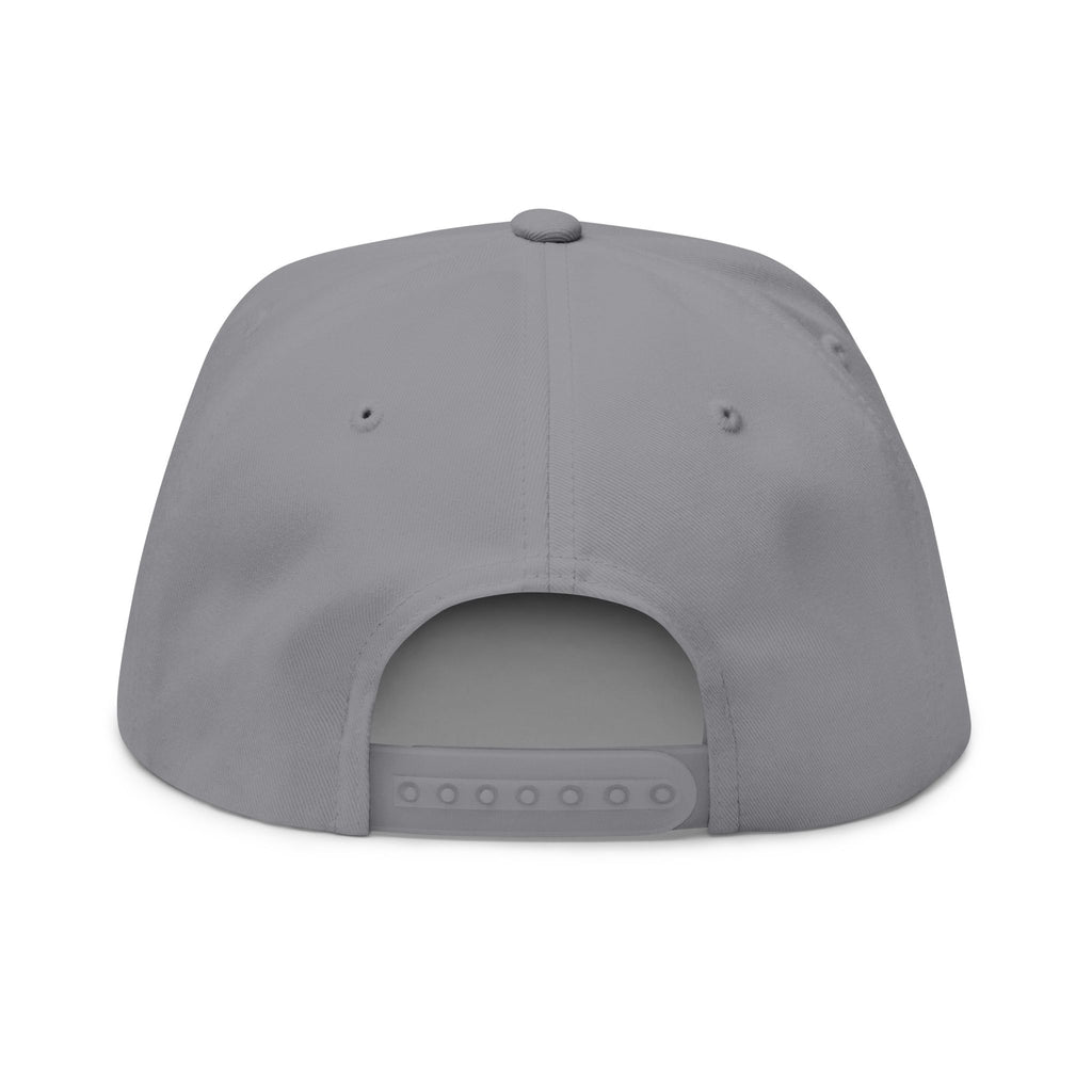BAC Flat Bill Cap — Embroidered 'Hat Artist' Crest Snapback