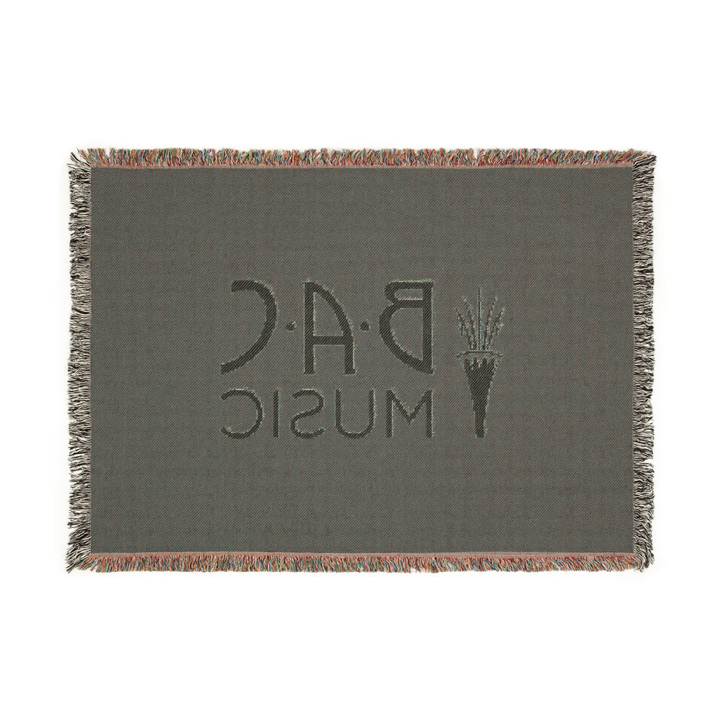 BAC Music Vintage Woven Blanket