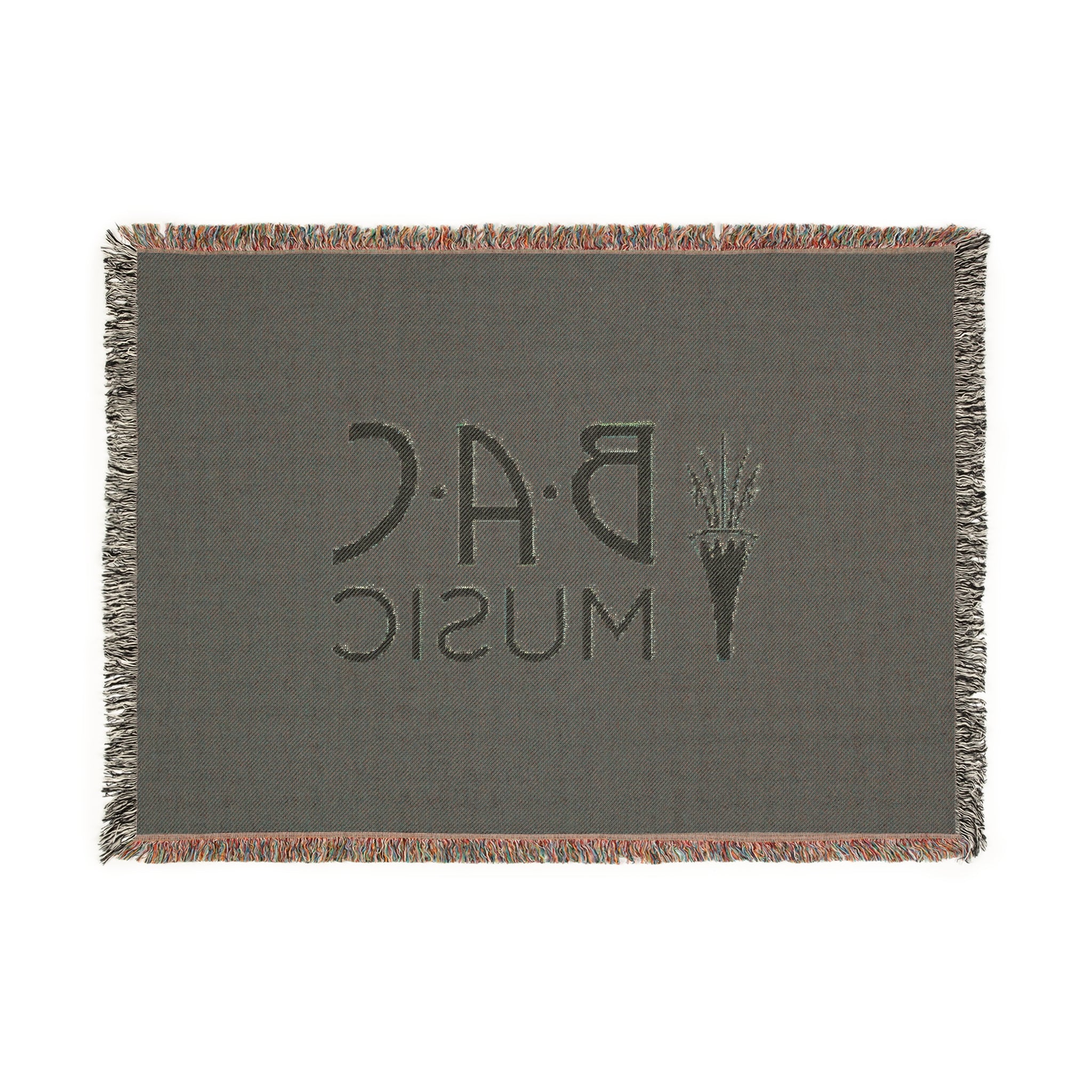 BAC Music Vintage Woven Blanket