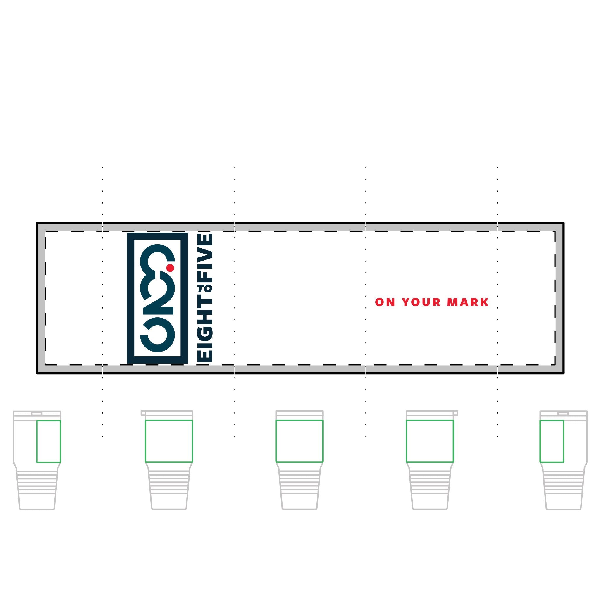 825 Color Logo Insulated Tumbler - 30oz