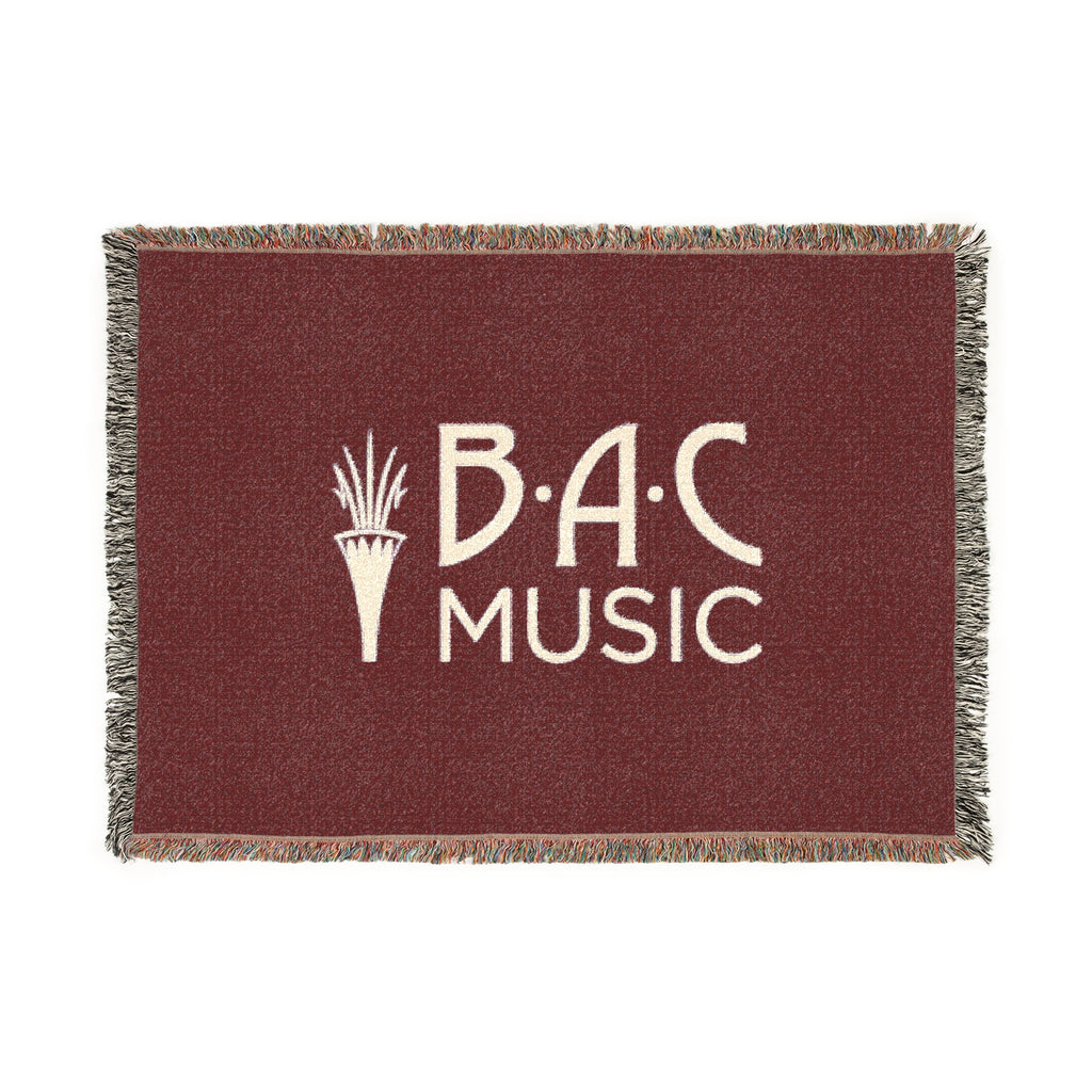 BAC Music Vintage Woven Blanket
