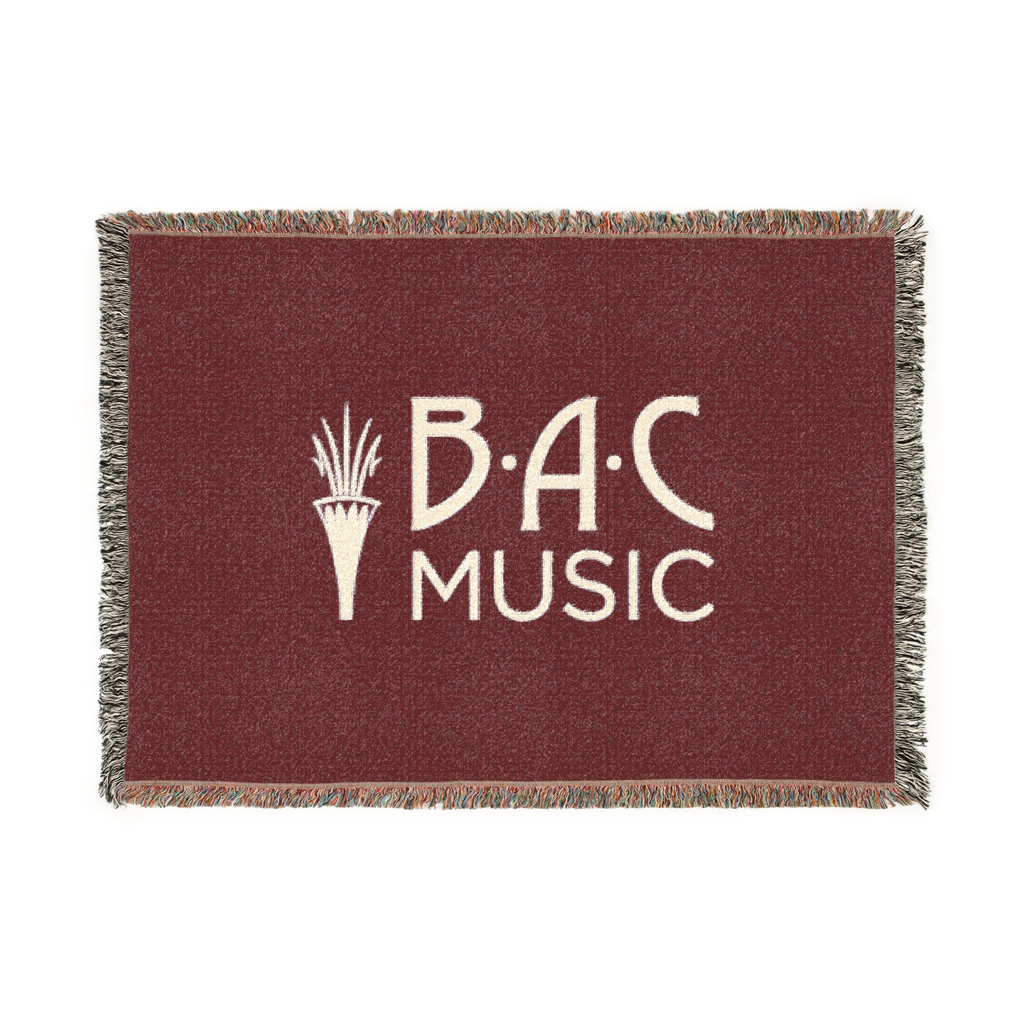 BAC Music Vintage Woven Blanket