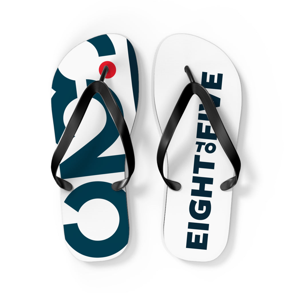 825 Color Logo Flip Flops Unisex