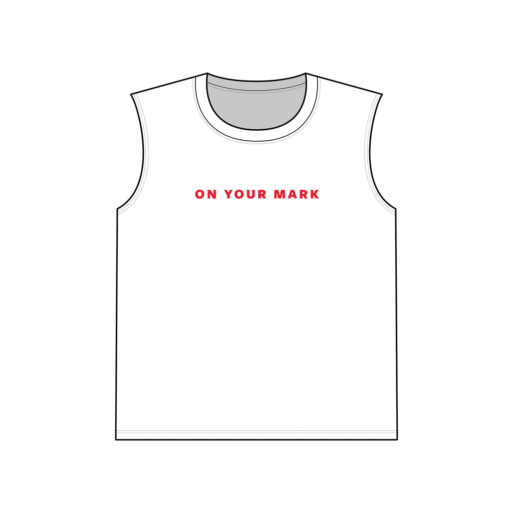 825 On Your Mark Unisex Muscle Tank Unisex