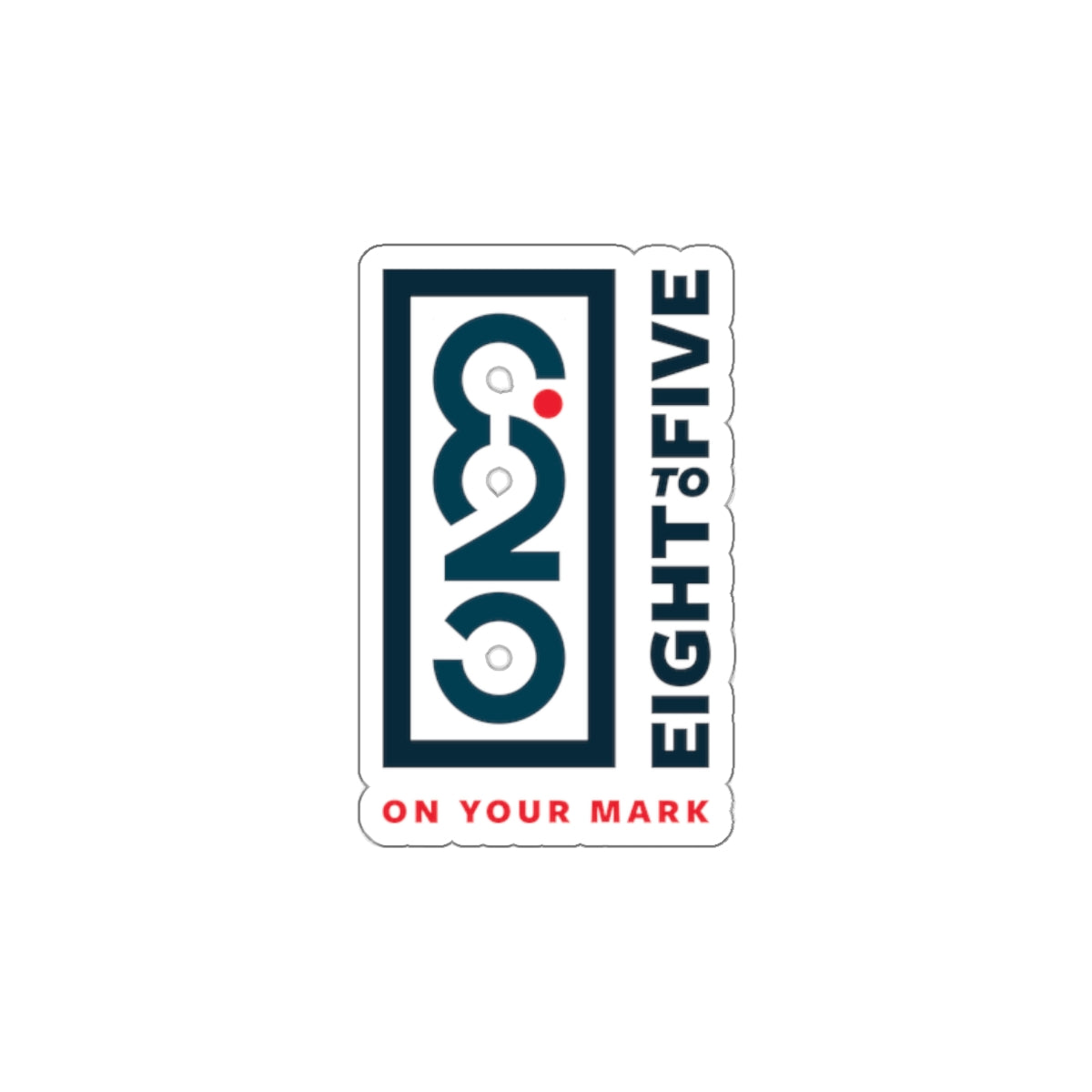 825 Color Logo Die-Cut Stickers