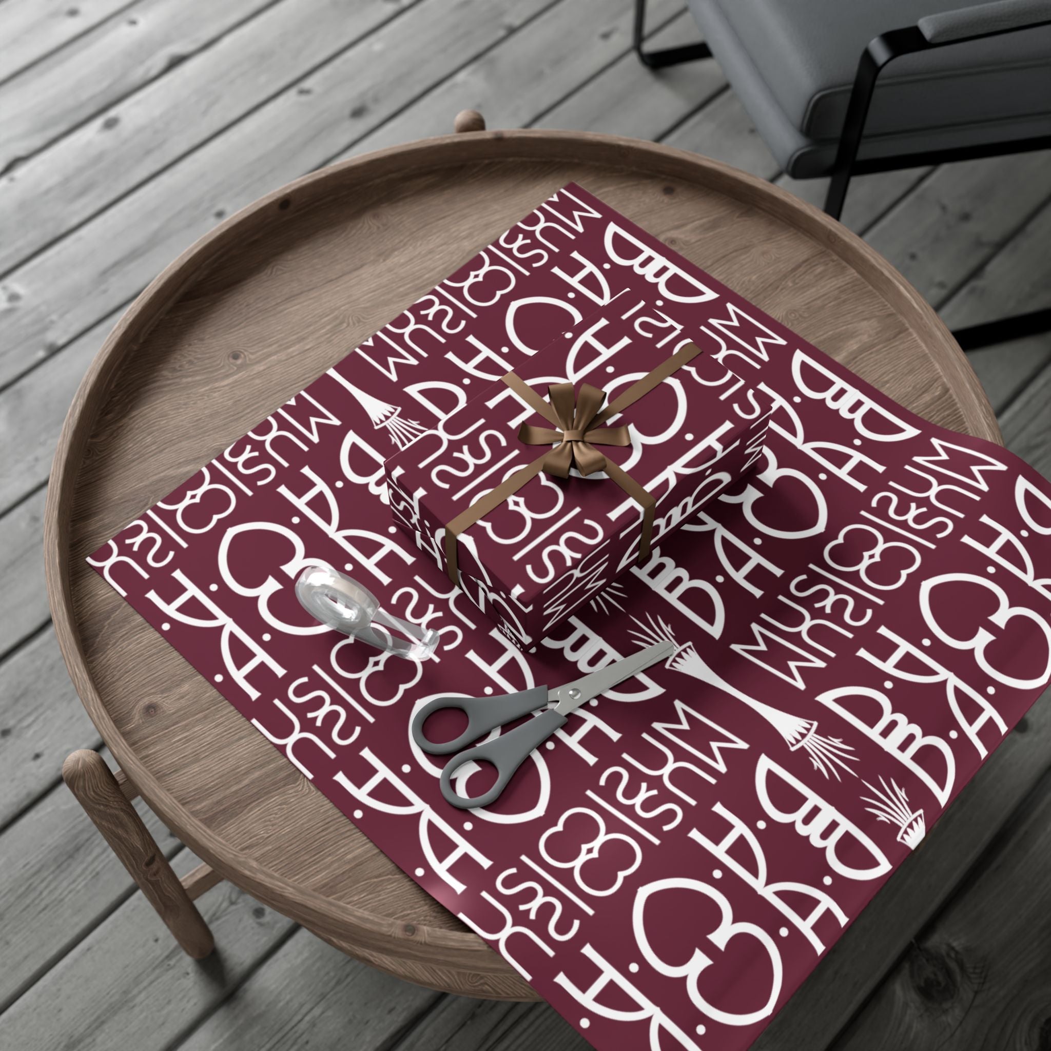 BAC Music Wrapping Paper