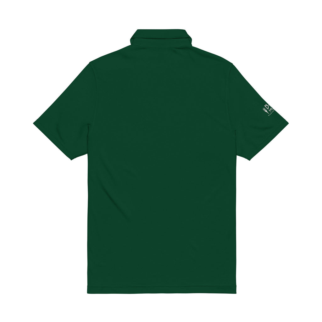 Embroidered White Men's Polo Shirt — Under Armour Performance Golf Polo