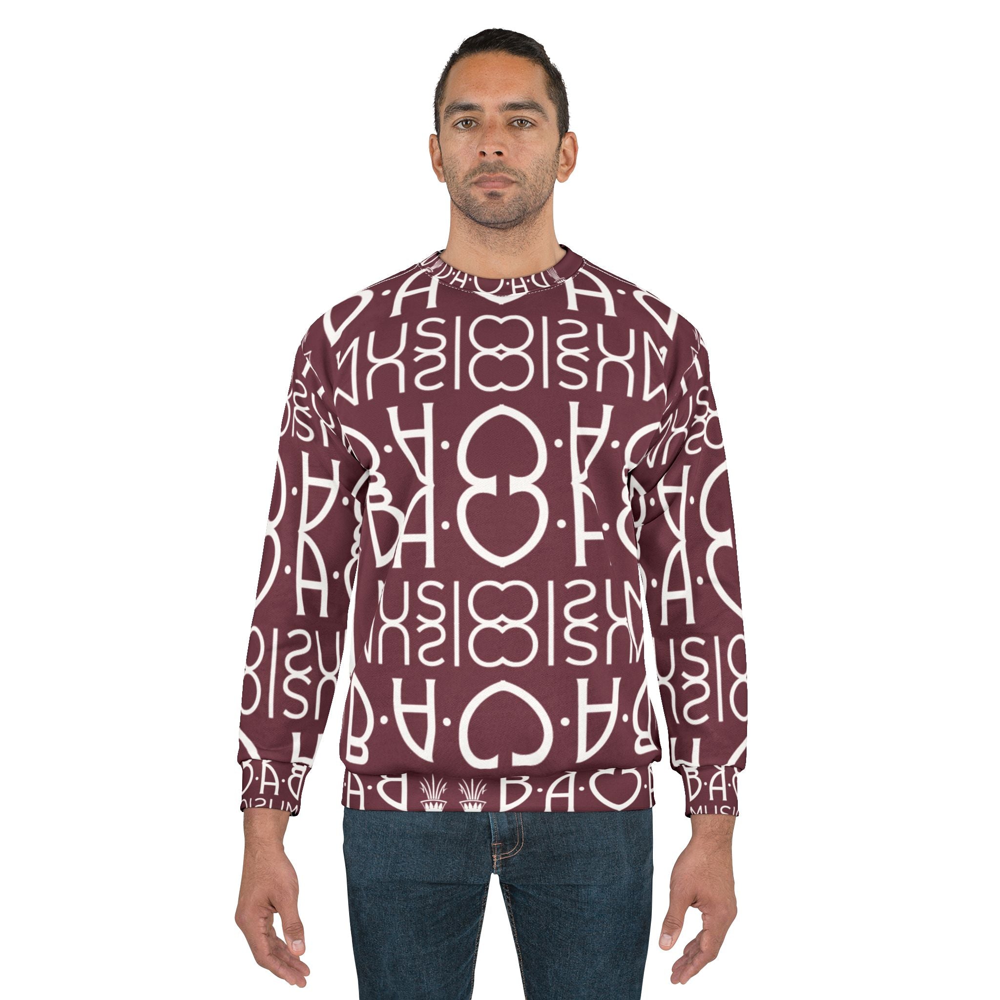 BAC Logo All-Over-Print Sweatshirt