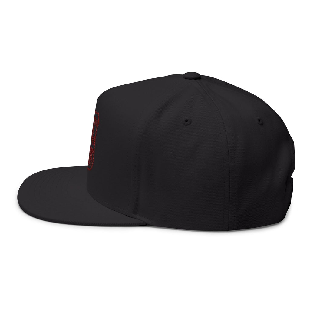 BAC Flat Bill Cap — Embroidered 'Hat Artist' Crest Snapback