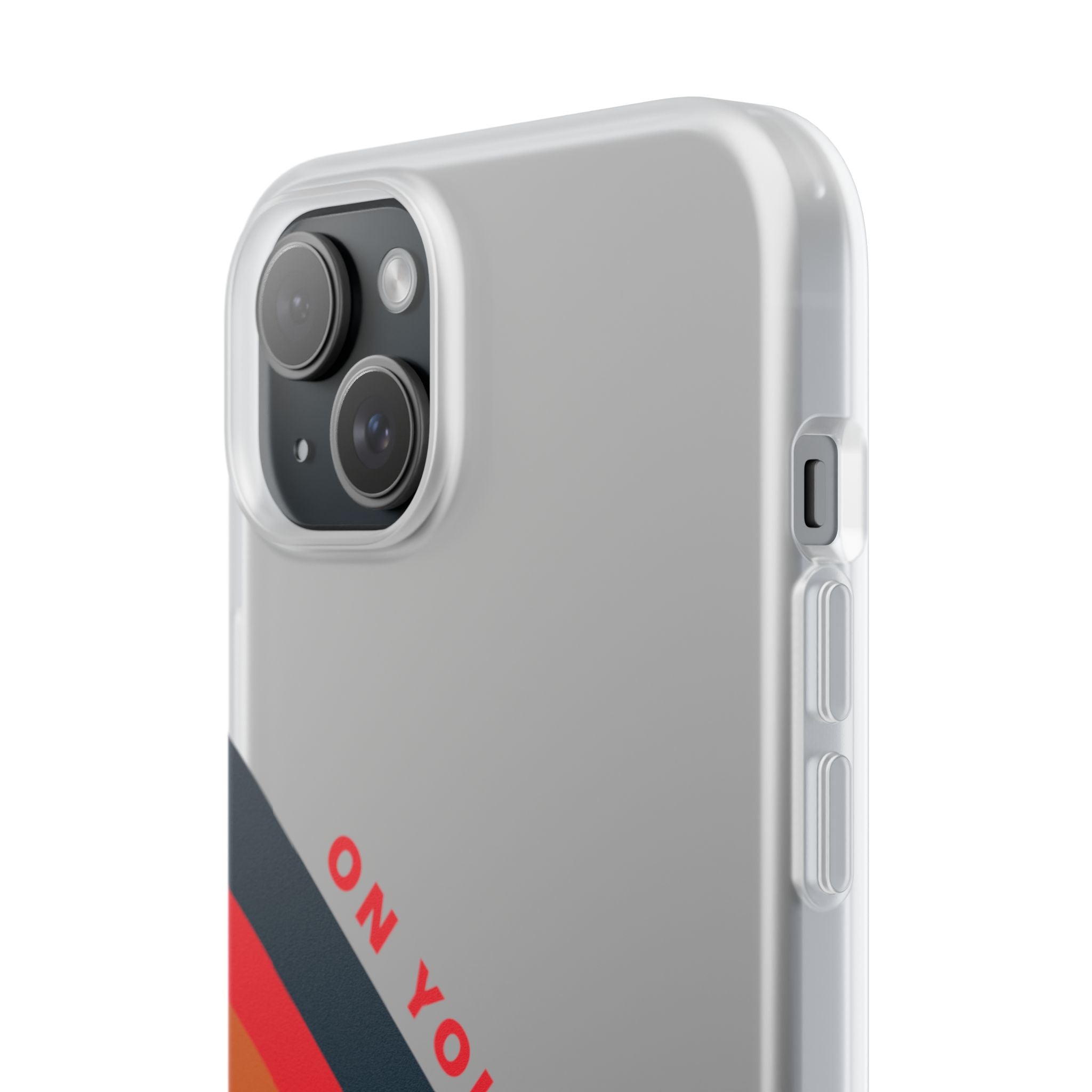 825 - On Your Mark Color Stripe Phone Case - iPhone and Samsung Galaxy