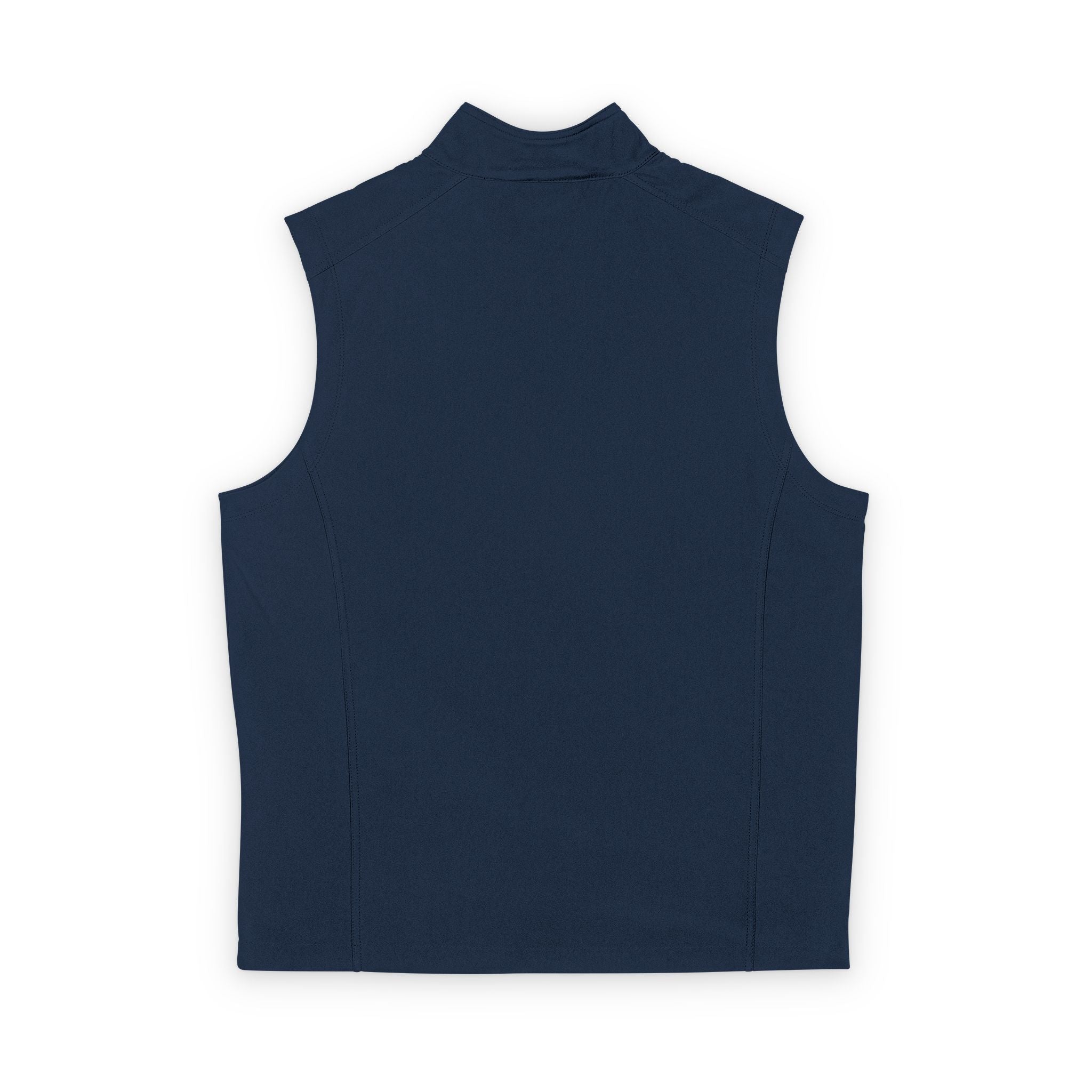 BAC Mens Soft Shell Vest — PBC Cross Country Logo