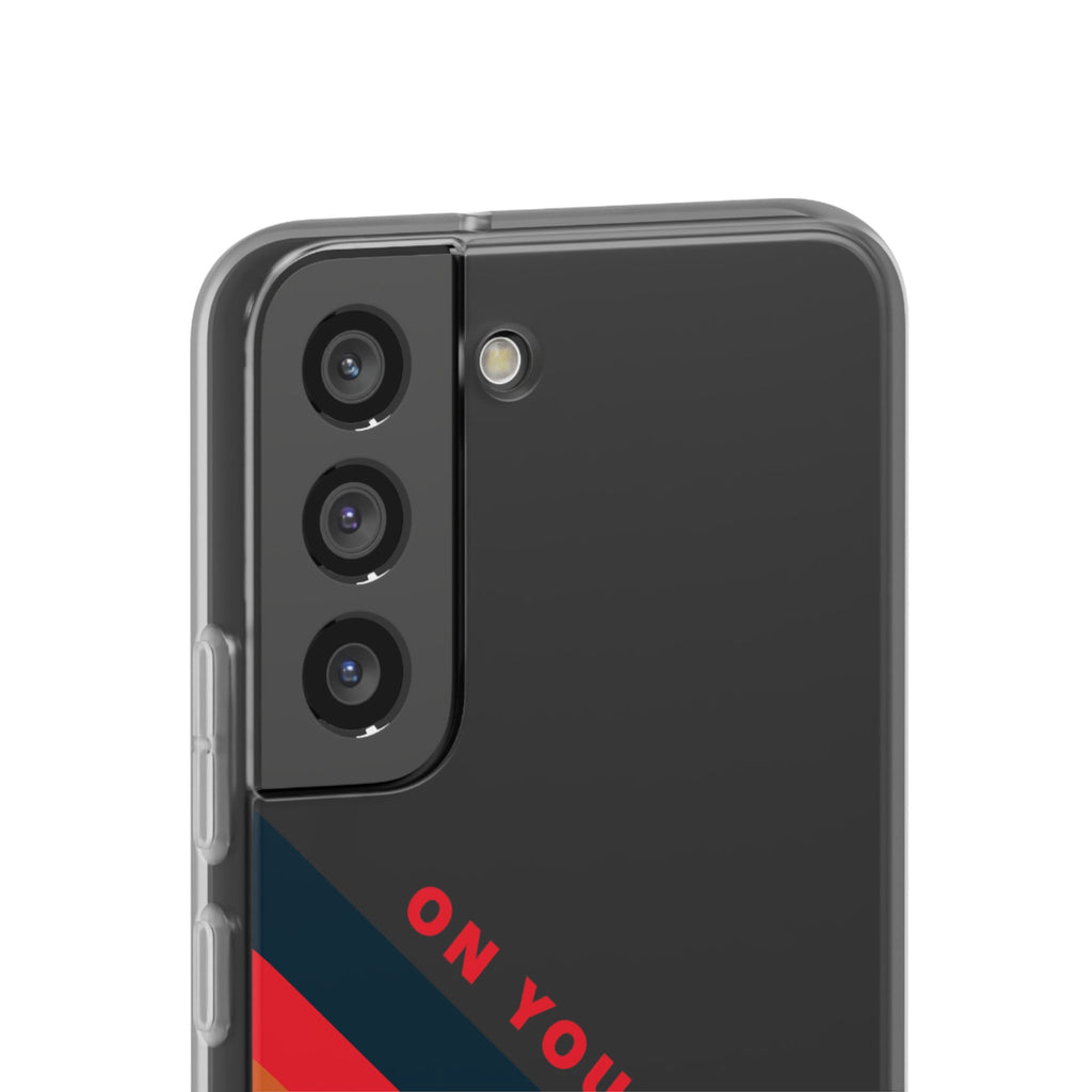 825 - On Your Mark Color Stripe Phone Case - iPhone and Samsung Galaxy