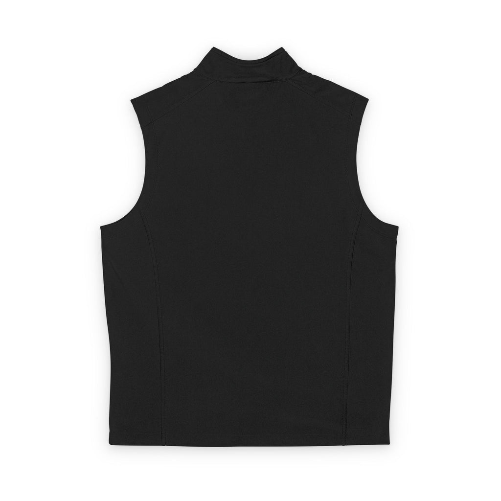 BAC Mens Soft Shell Vest — PBC Cross Country Logo