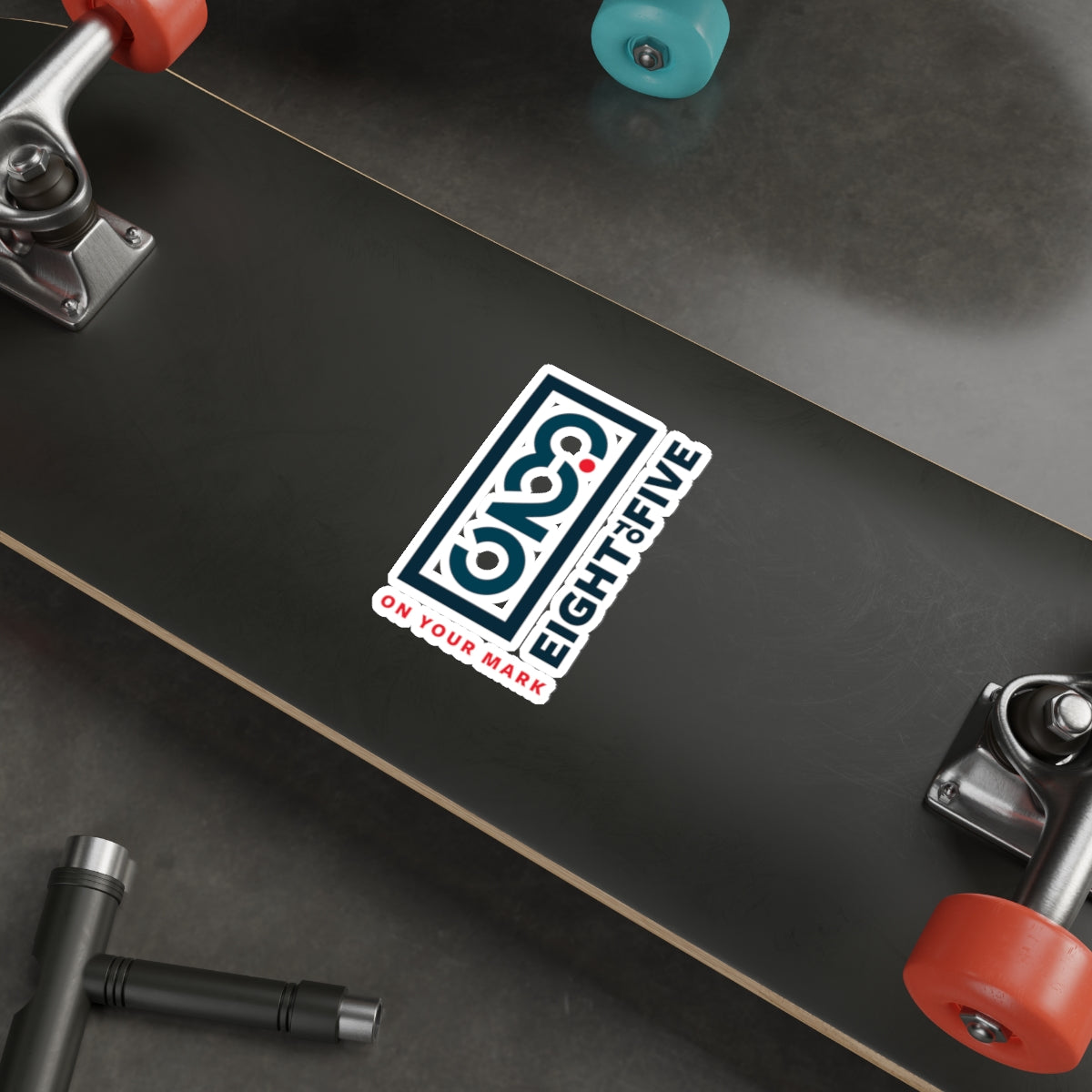 825 Color Logo Die-Cut Stickers