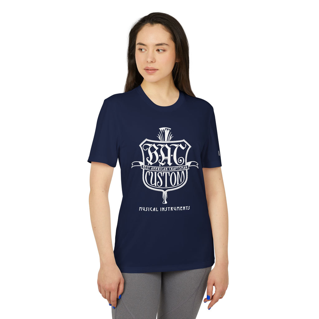 BAC Custom Music Shield T-Shirt — 'Band Custom' Vintage Instrument Graphic