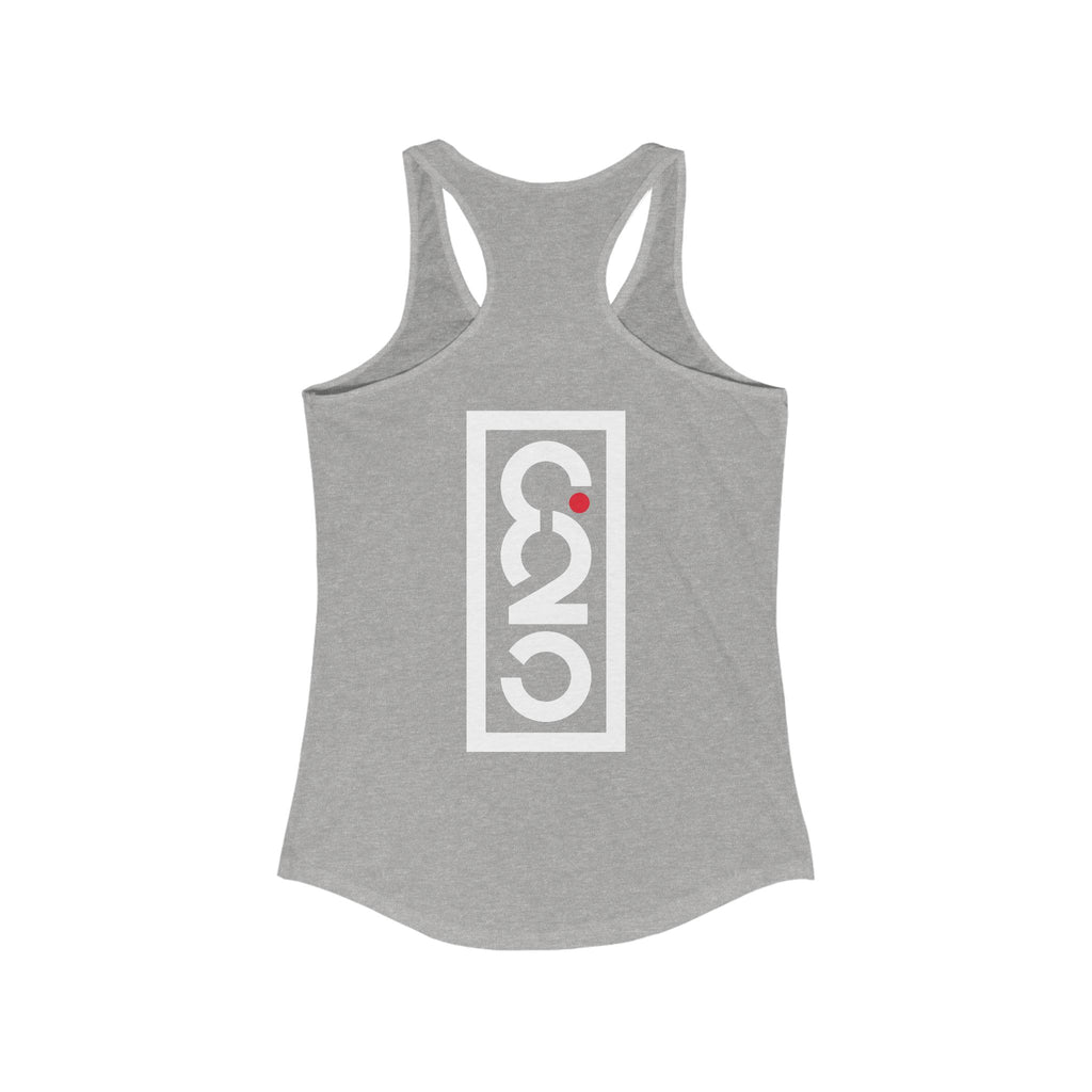 On Your Mark Racerback Tank