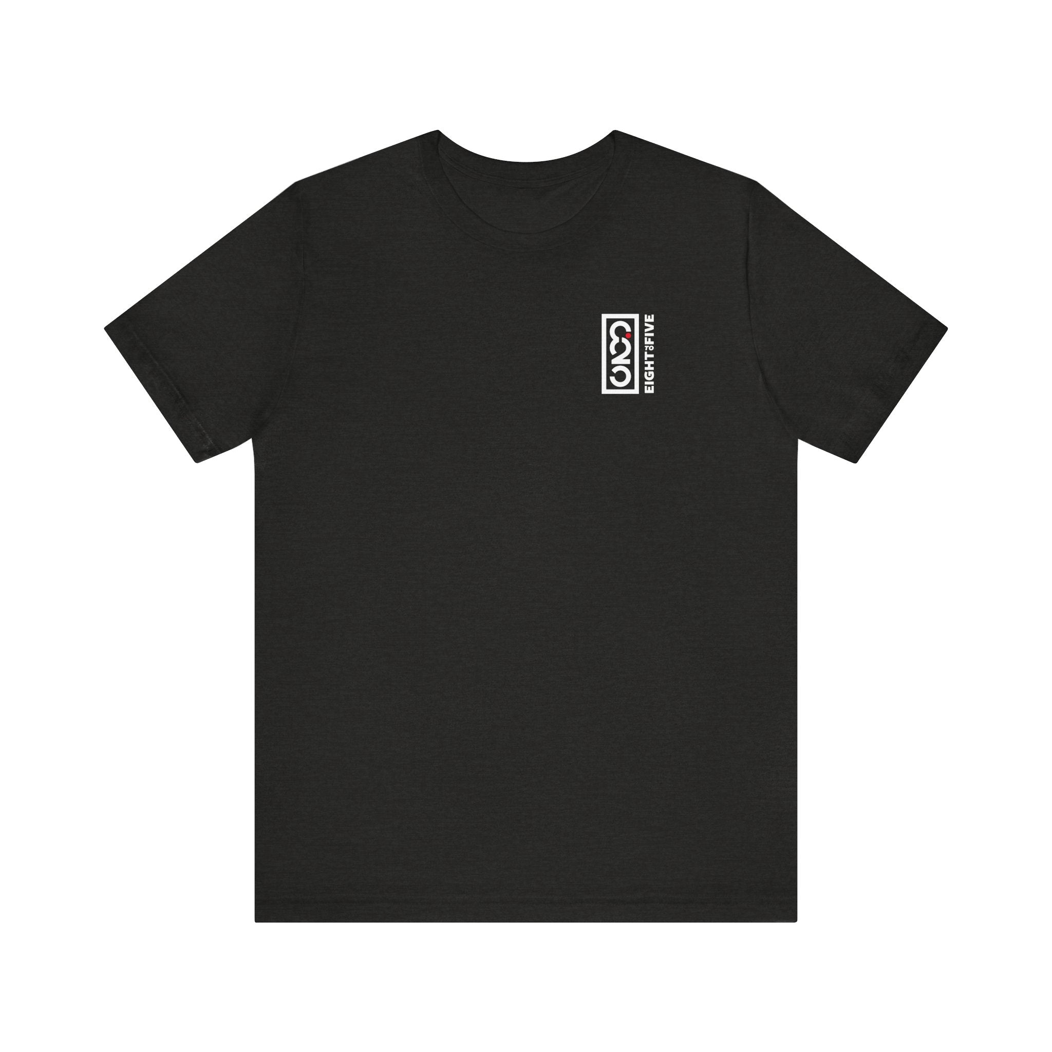 825 White Logo Red Dot Basic Tee Unisex