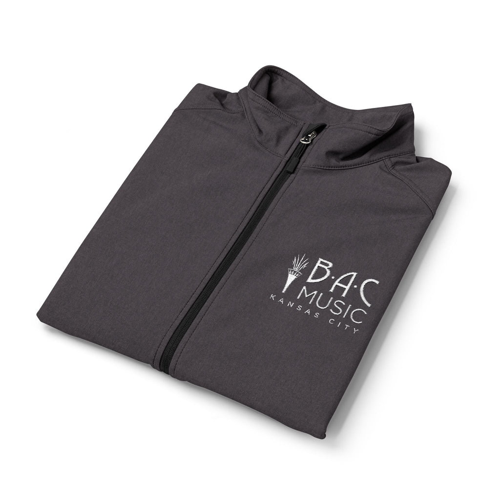 BAC Mens Soft Shell Vest — PBC Cross Country Logo