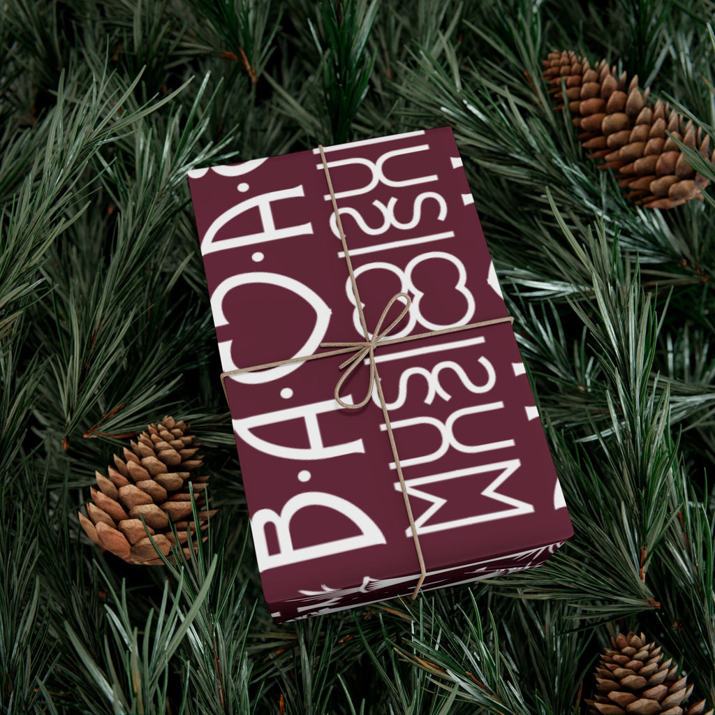 BAC Music Wrapping Paper