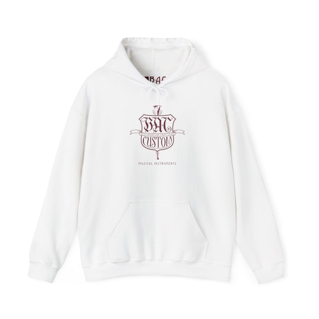 BAC Vintage Crest Hoodie — Custom Gothic Emblem Pullover