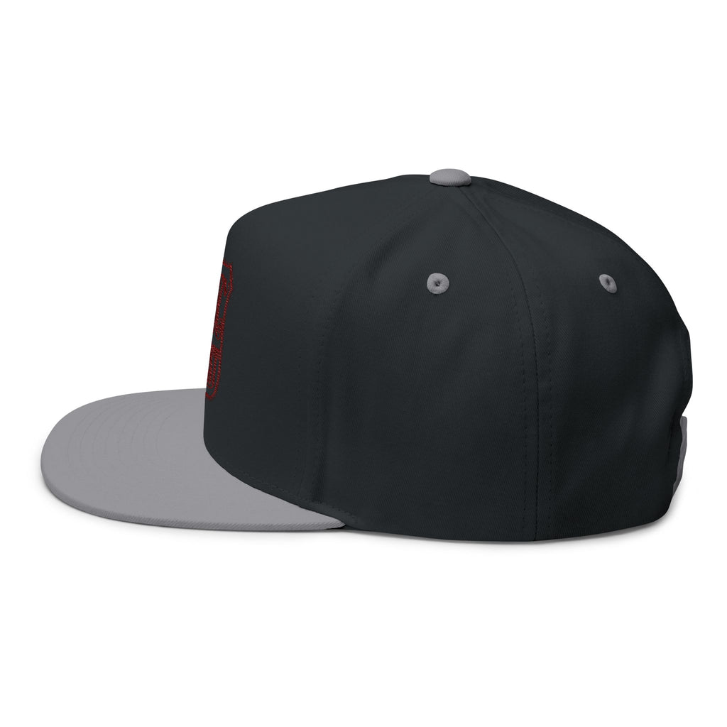 BAC Flat Bill Cap — Embroidered 'Hat Artist' Crest Snapback