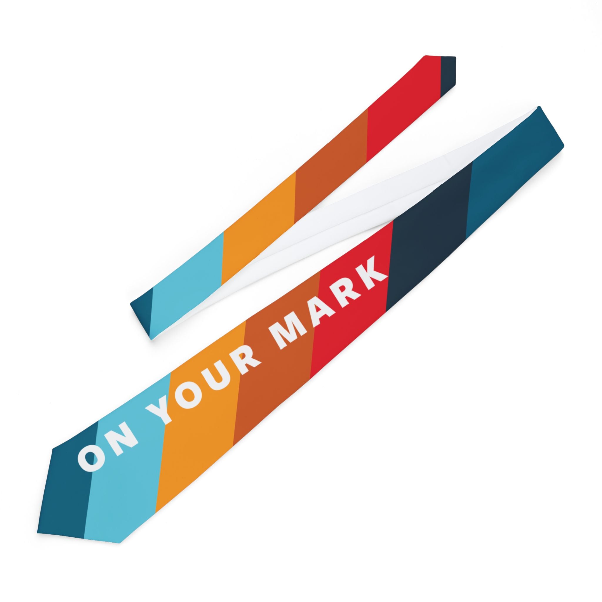 825 Color Strip On Your Mark Necktie