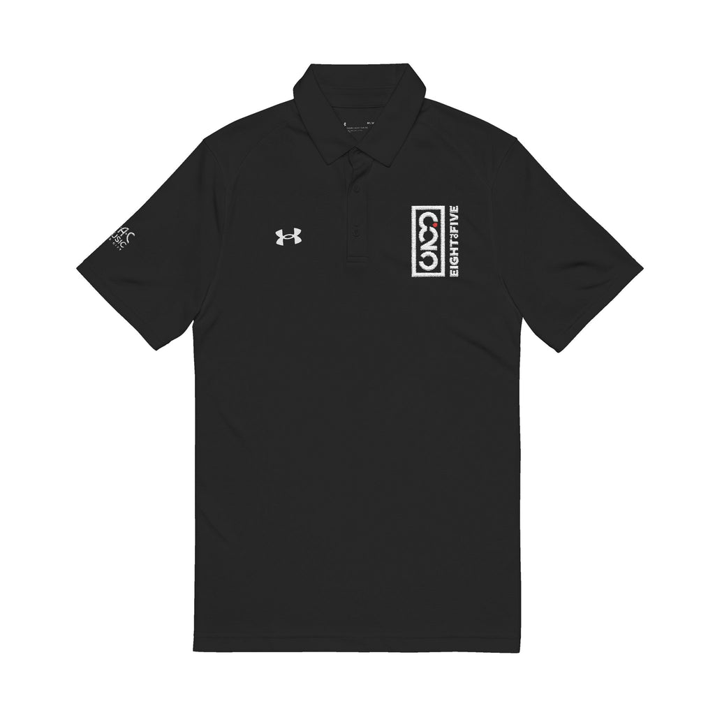 Embroidered White Men's Polo Shirt — Under Armour Performance Golf Polo
