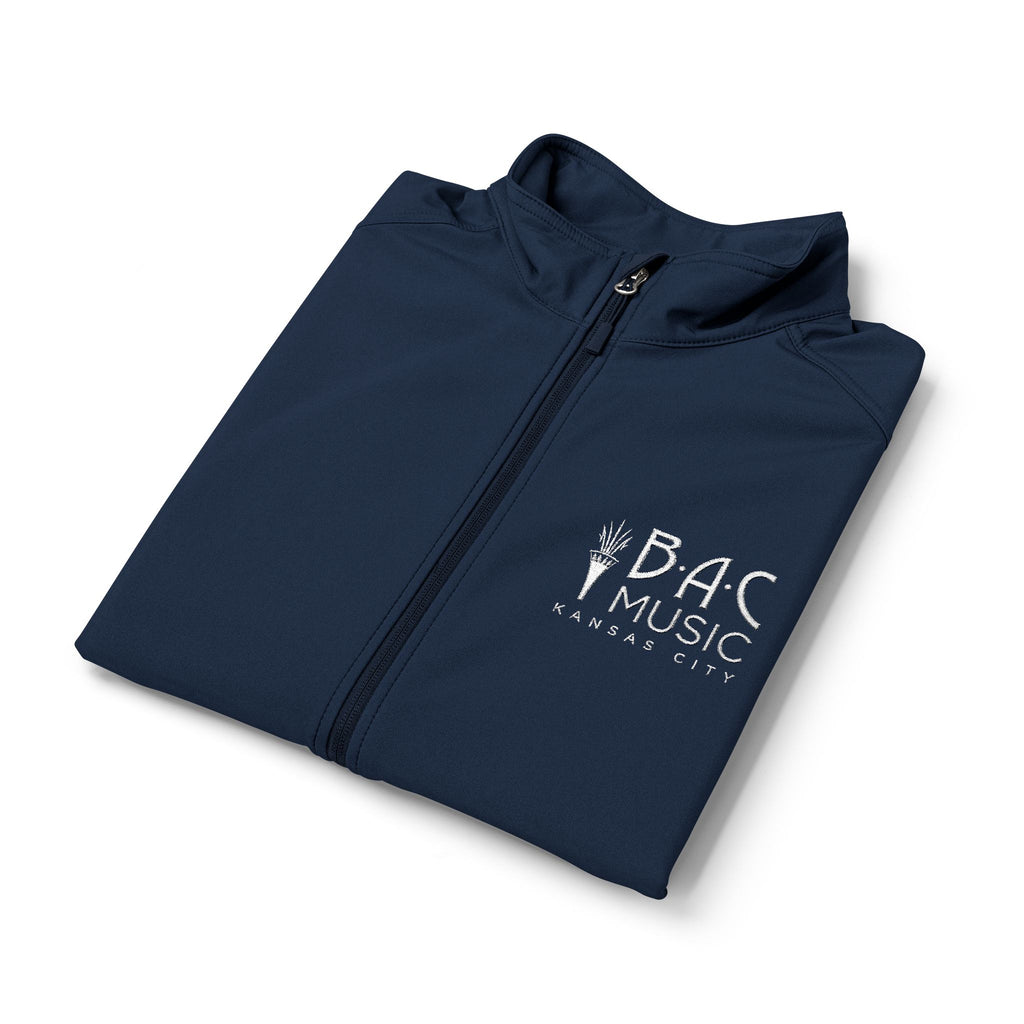 BAC Mens Soft Shell Vest — PBC Cross Country Logo