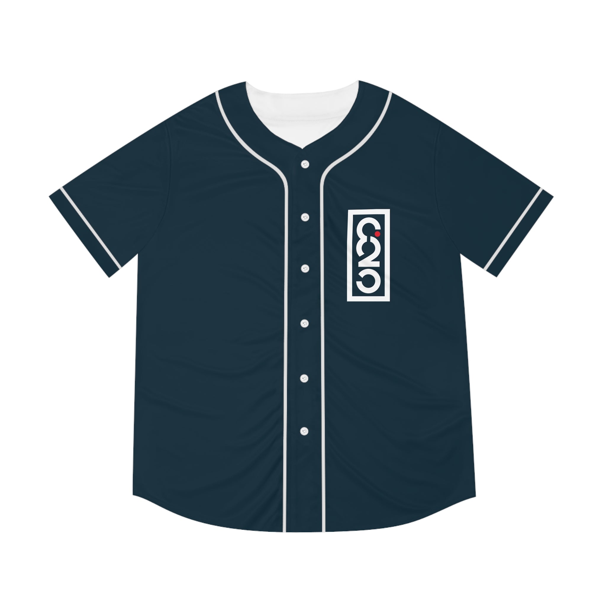 825 Men's White Logo Baseball Jersey